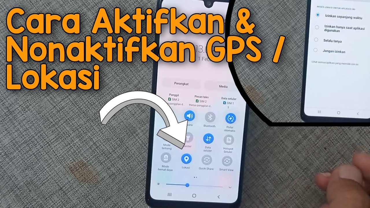 Cara mengaktifkan fitur GPS di HP Android