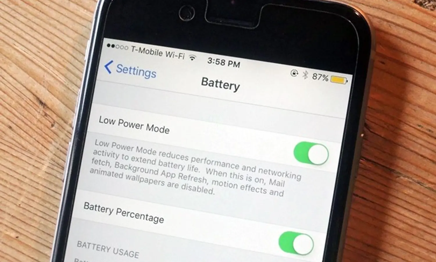 Tutorial iPhone untuk mengatur dan menggunakan mode Hemat Daya